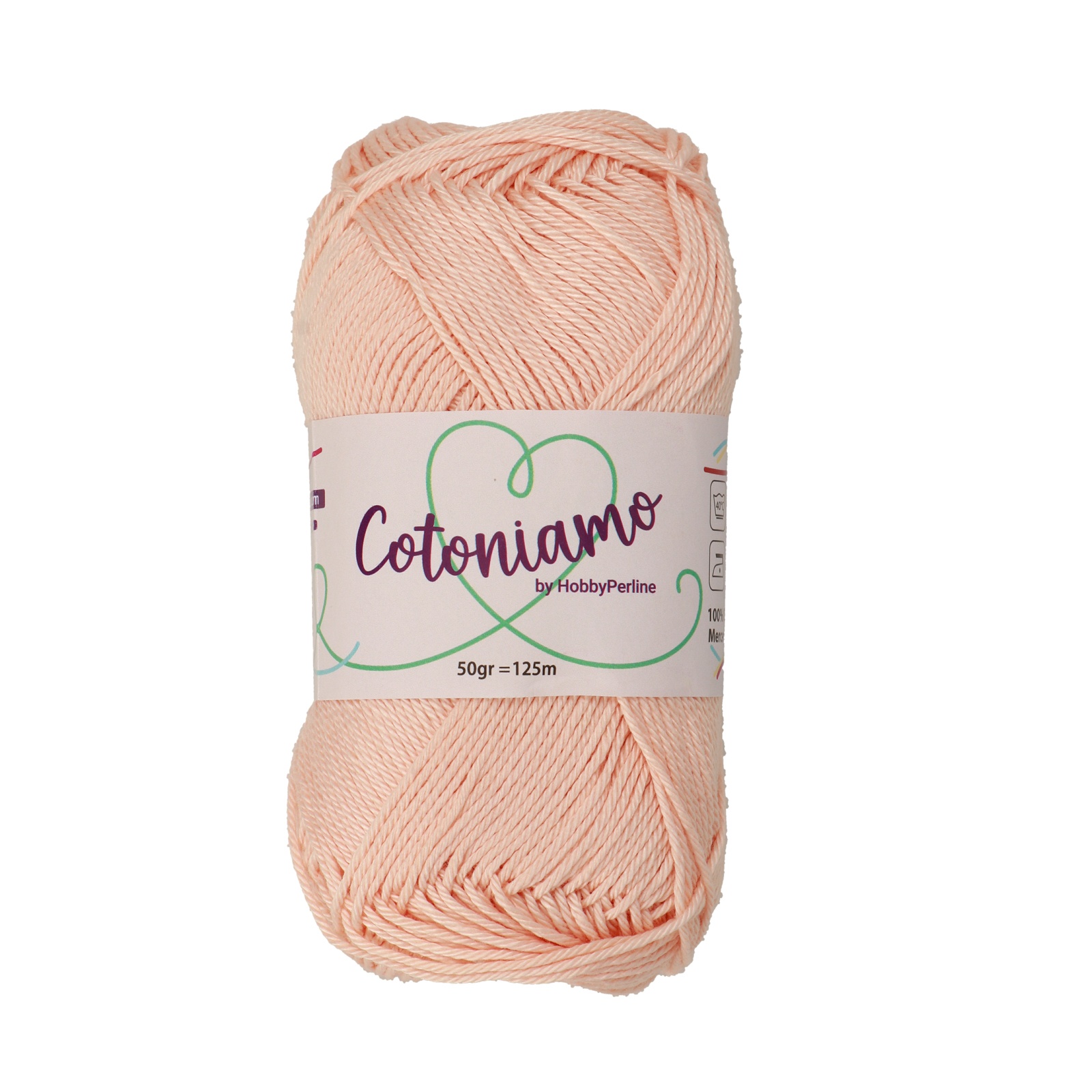 hobbybag cotoniamo - light apricot (910) - 50gr (125mt) | 1pc