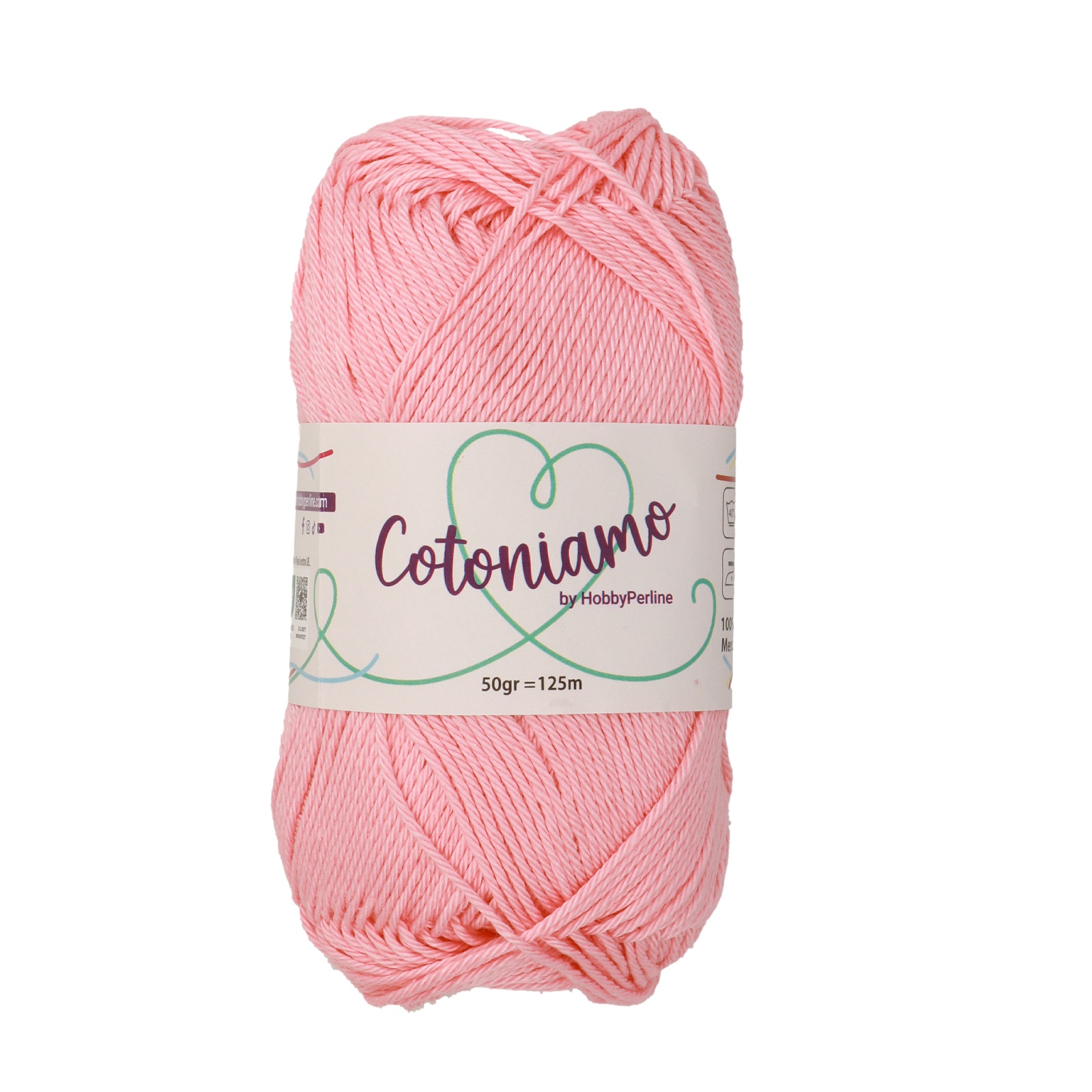 hobbybag cotoniamo - flamingo (914) - 50gr (125mt) | 1pc