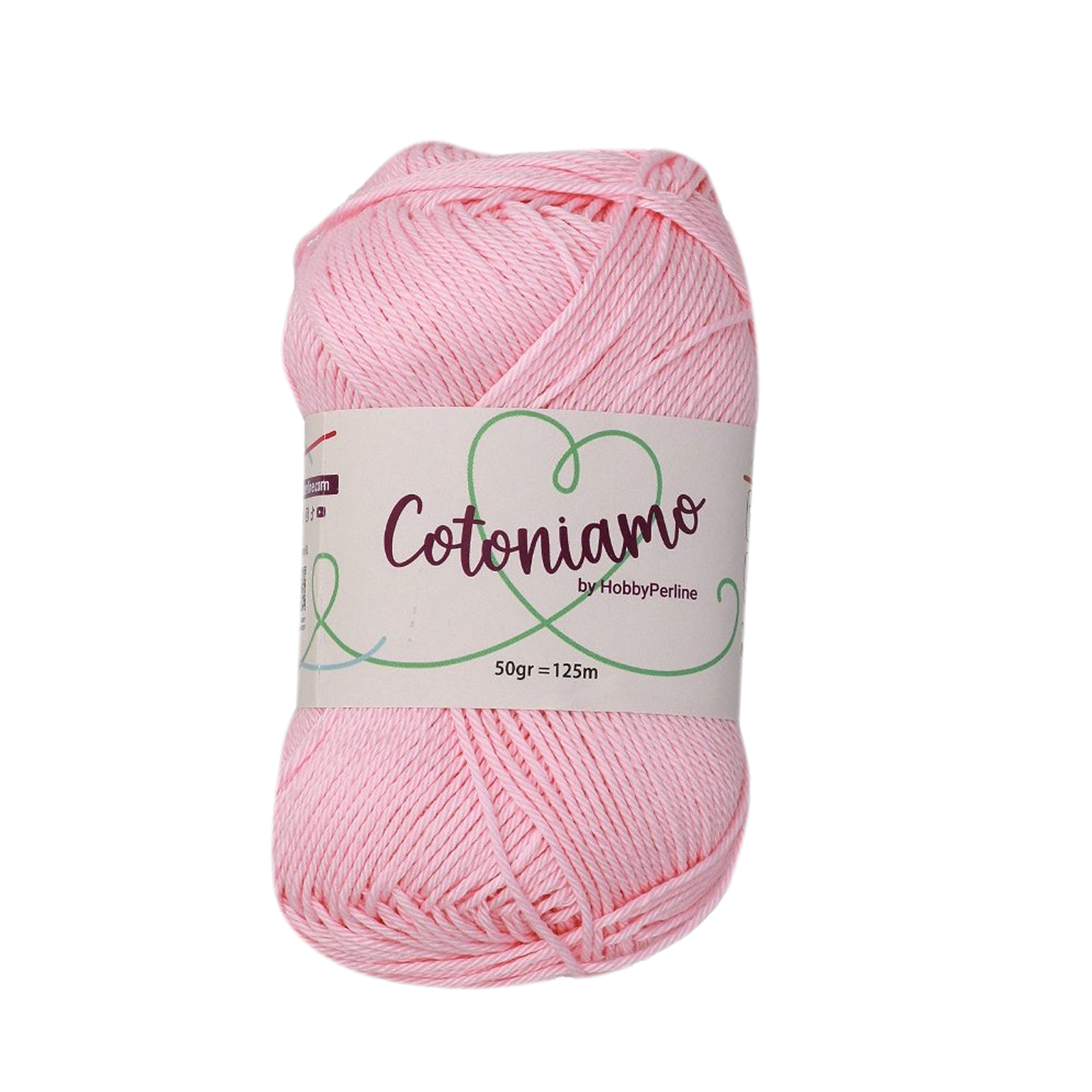hobbyperline cotoniamo - pink (918) - 50gr (125mt) | 1pc