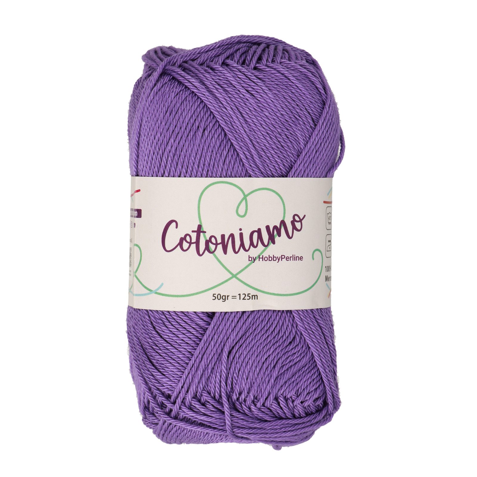 hobbybag cotoniamo - amethyst (923) - 50gr (125mt) | 1pc