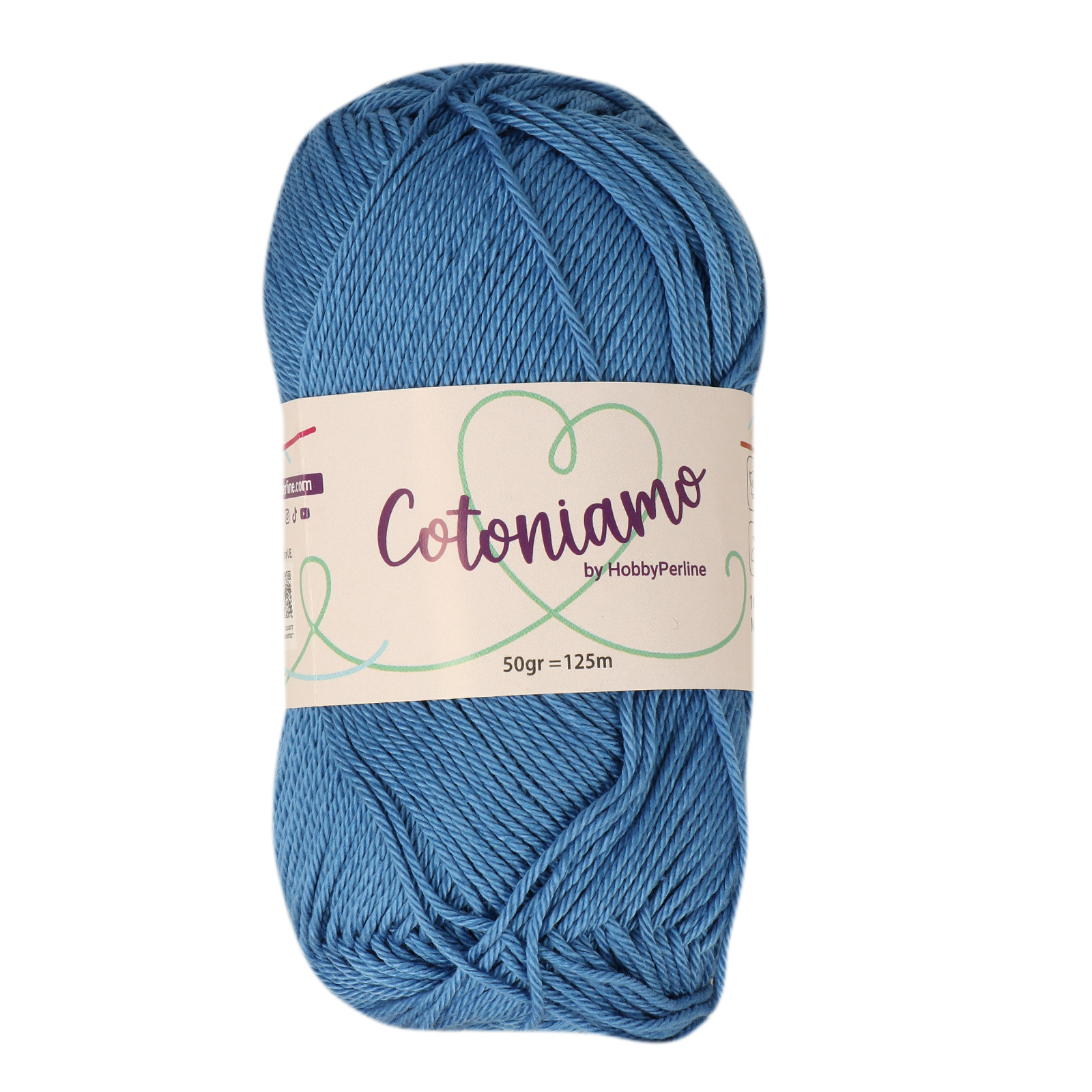 hobbybag cotoniamo - peacock (931) - 50gr (125mt) | 1pc