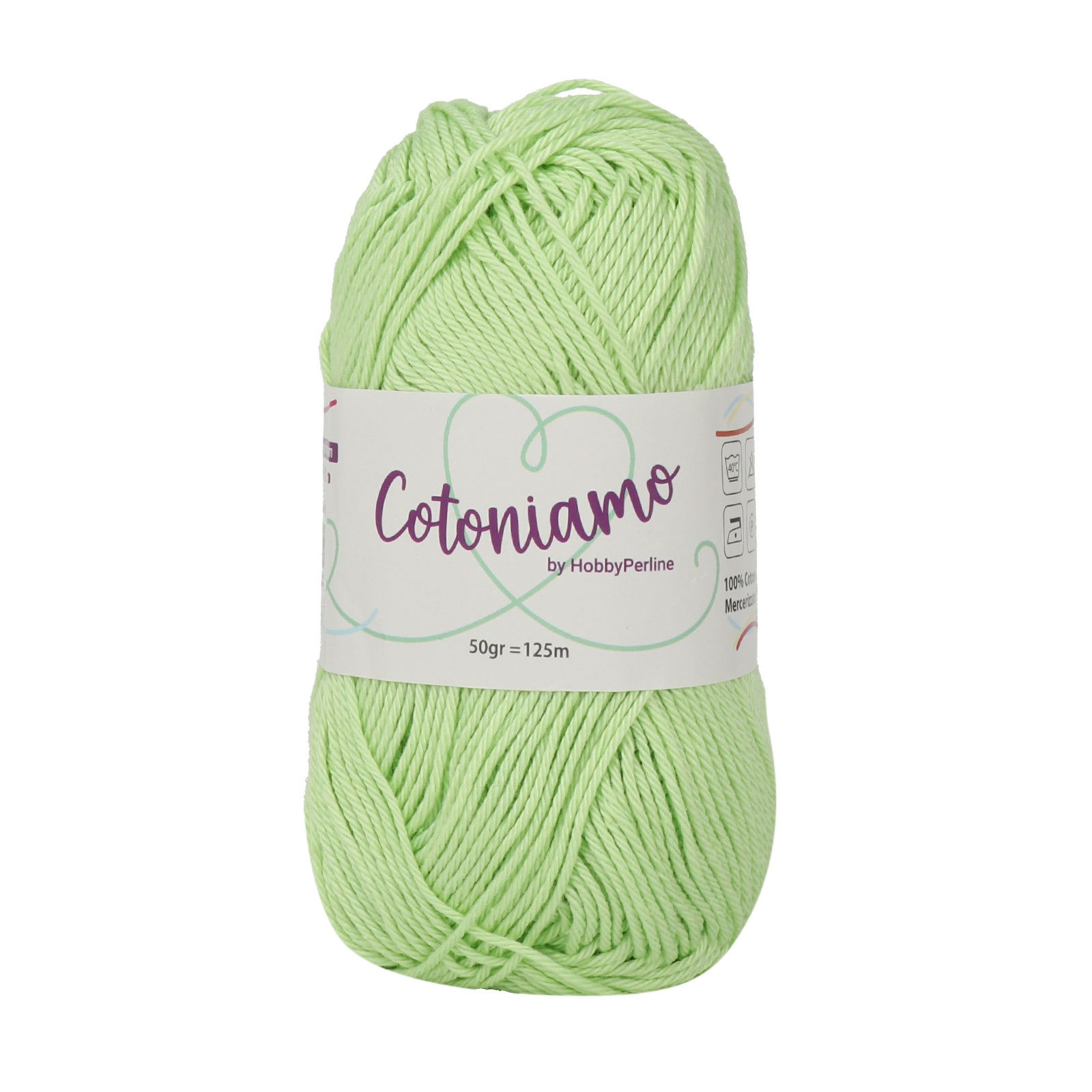 hobbybag cotoniamo - apple green (939) - 50gr (125mt) | 1pc