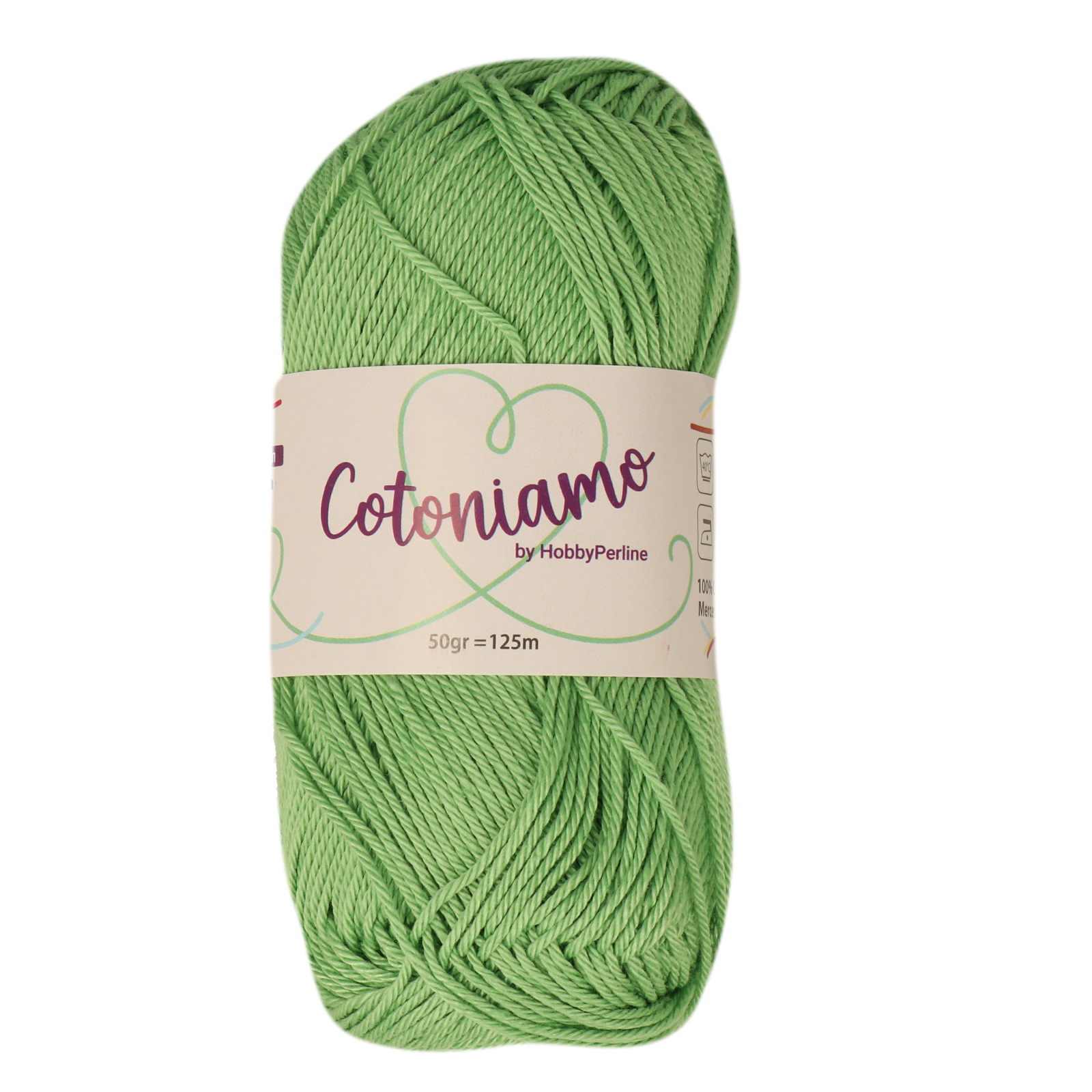 hobbybag cotoniamo - green grass (945) - 50gr (125mt) | 1pc