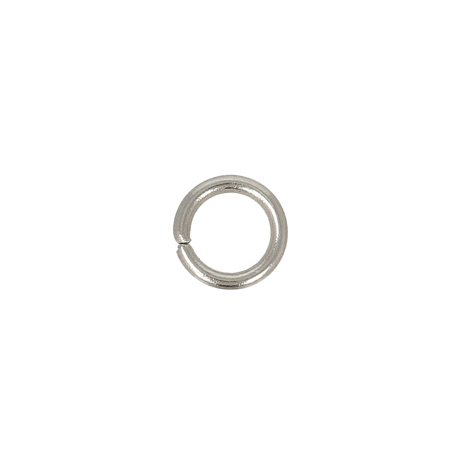 stainless steel open jump ring 5mm - wire 0,8mm | 250pc