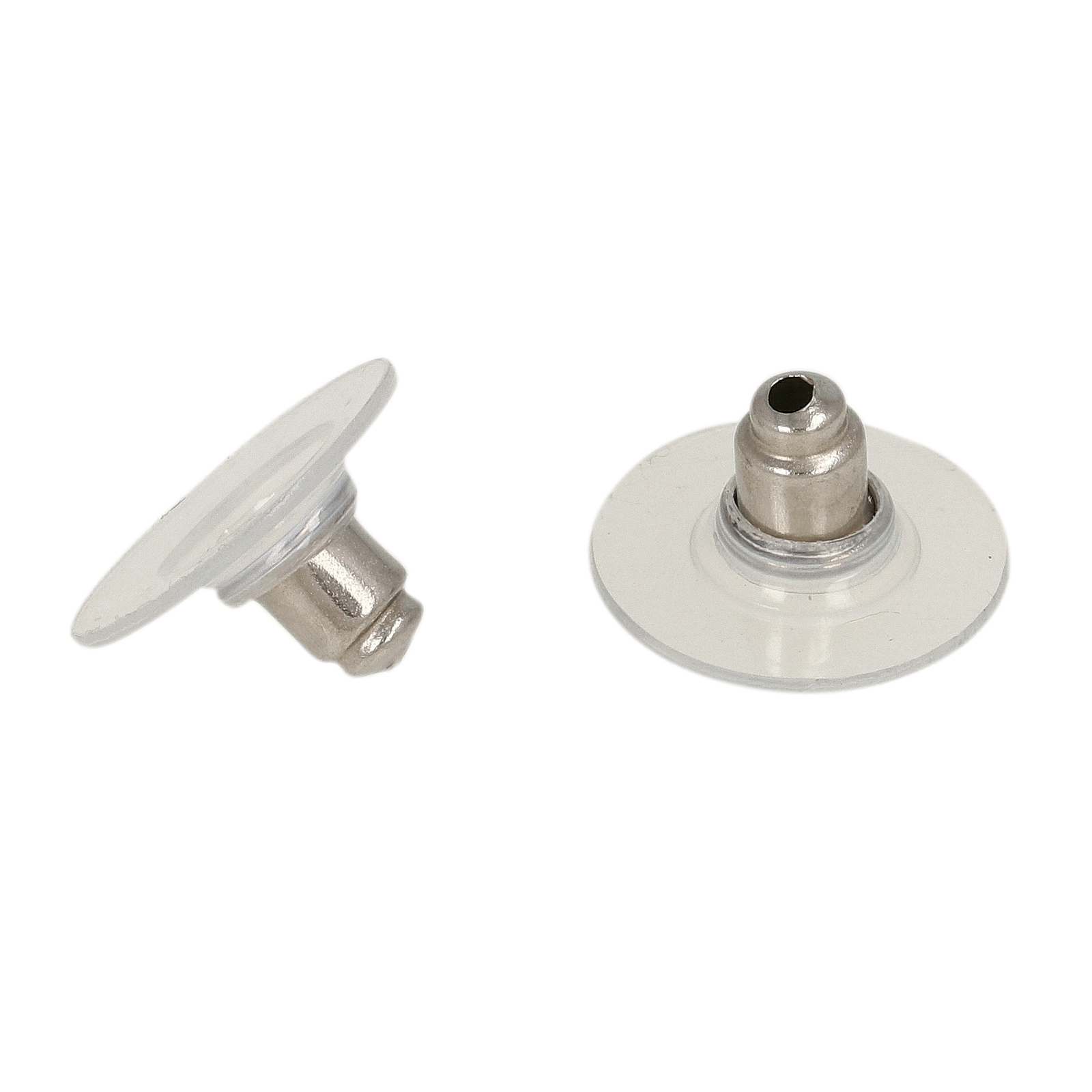 ohrstopper kunststoff edelstahl | 50st