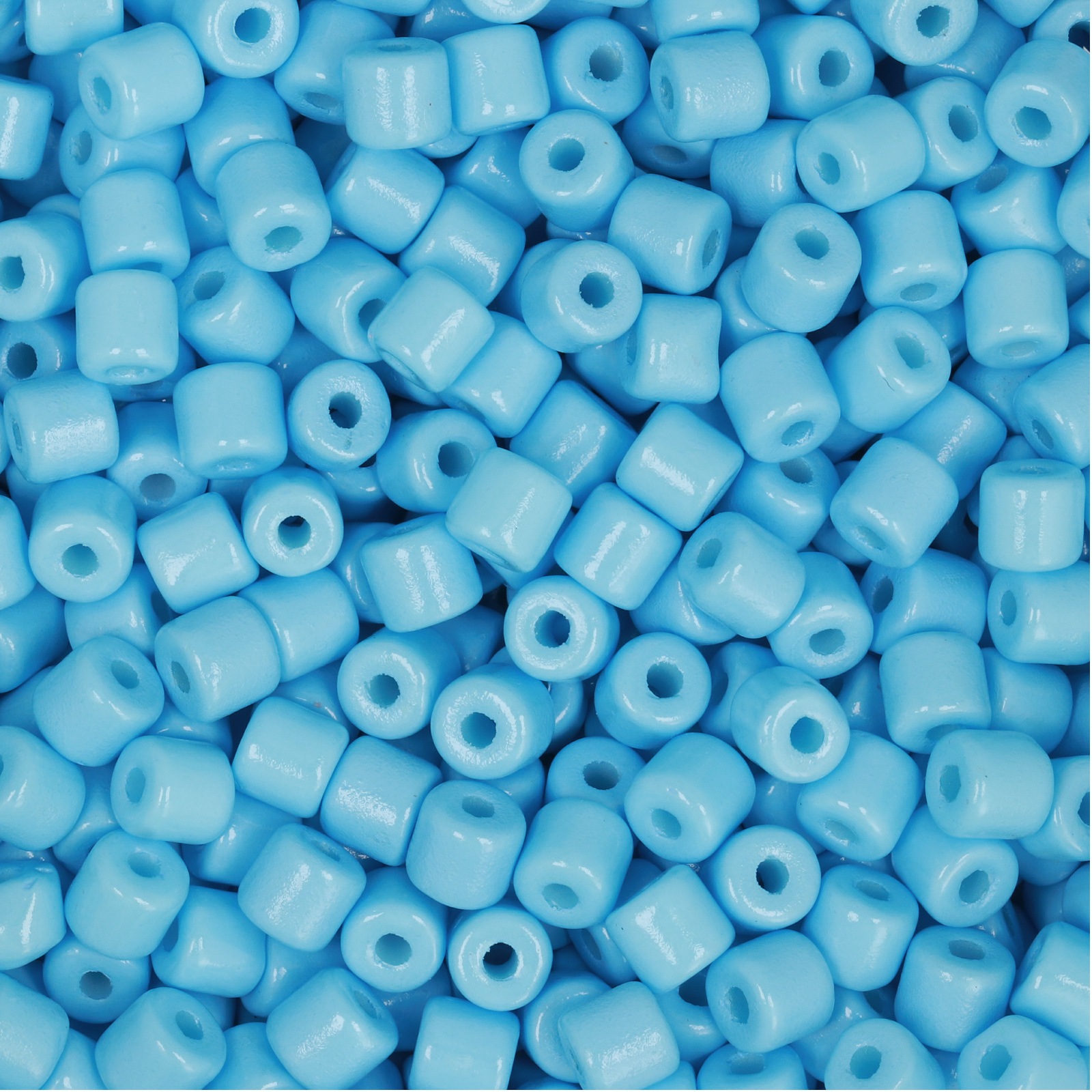 semini by hobbyperline cilindri 4mm - opaque blue turquoise | 20gr