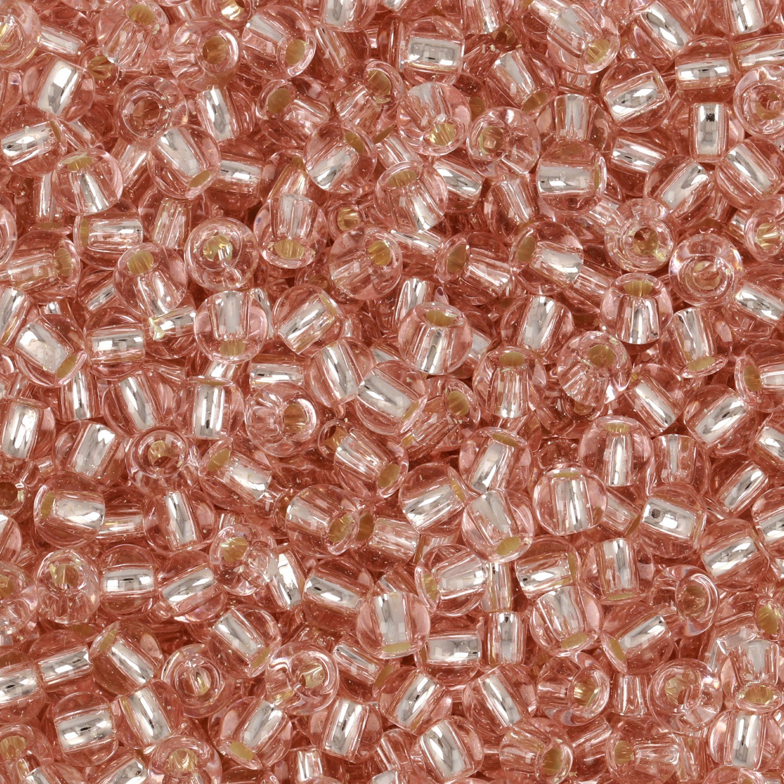 semini by hobbyperline rocailles 6/0 - silver-lined rosaline | 20gr