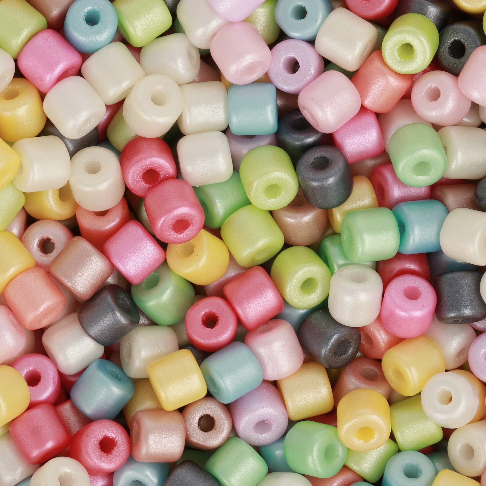 semini by hobbyperline cilindri 4mm - pearl unicorn mix | 20gr