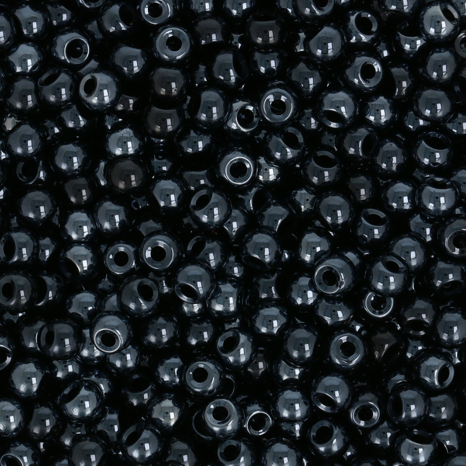semini by hobbyperline rocailles 6/0 - metallic hematite | 20gr