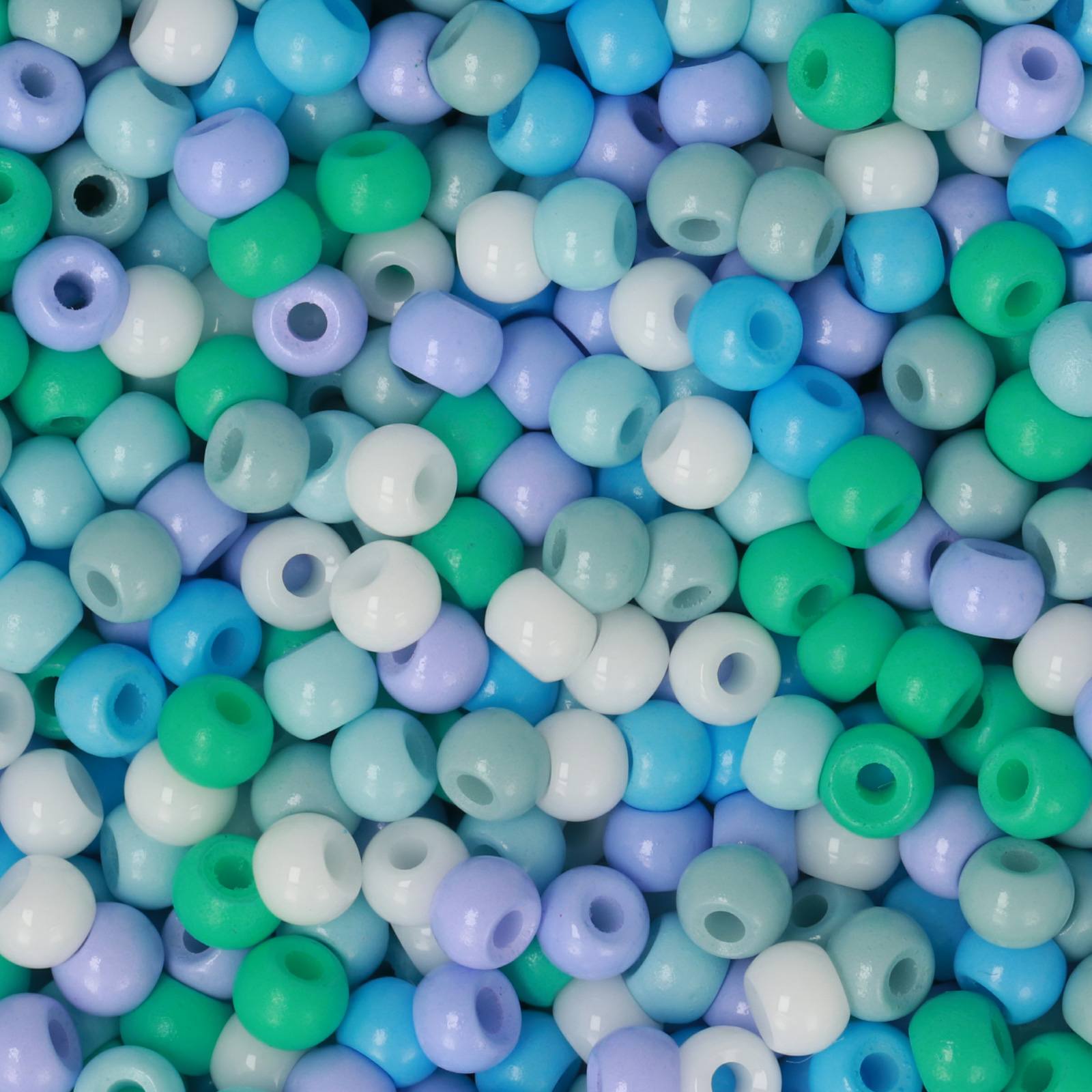 semini by hobbyperline rocailles 6/0 - opaque seafoam mix | 20gr