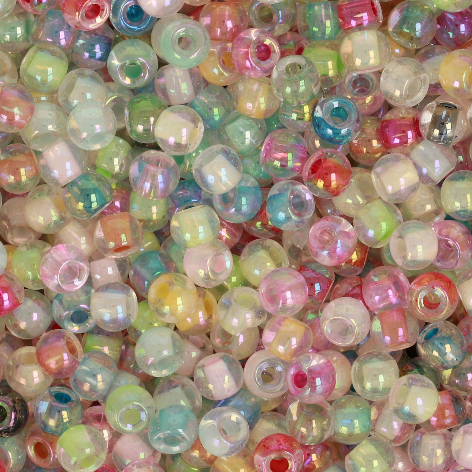 semini by hobbyperline rocailles 6/0 - inside color crystal ab mix | 20gr