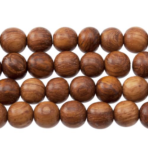 natural wood beads - bayong round 10mm | 16-inch strand