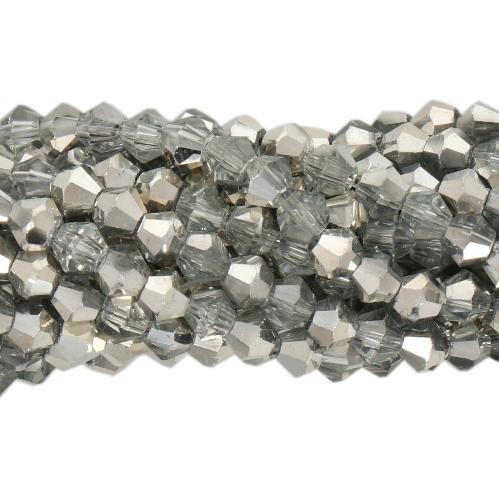 crystal labrador chinese crystal faceted bicone 4mm | 1 strand
