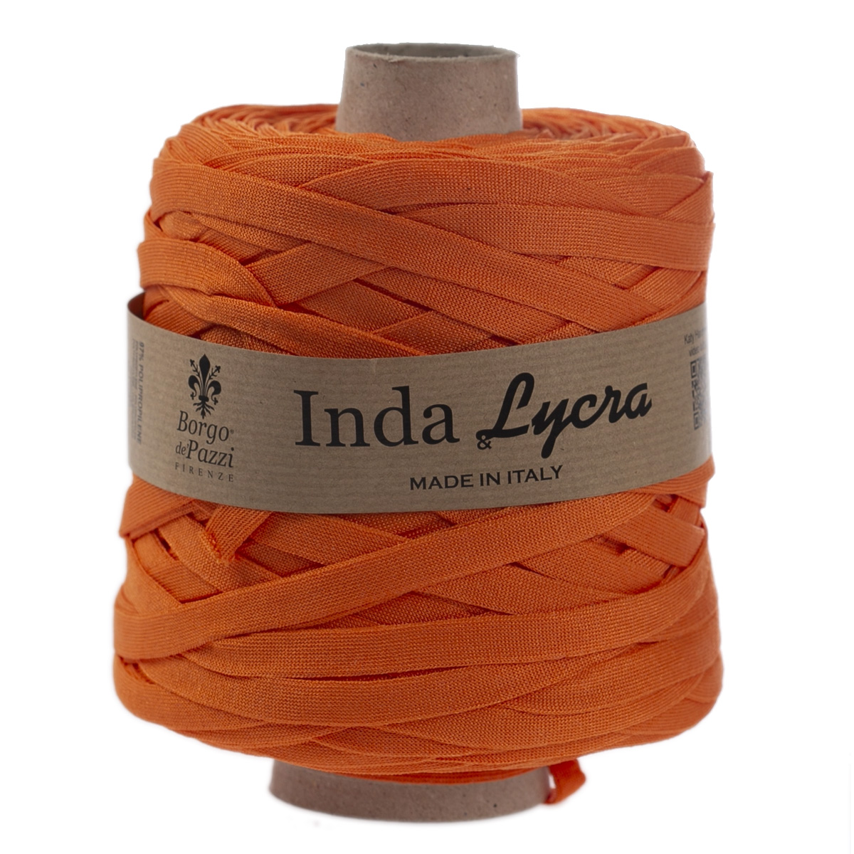 borgo de' pazzi inda lycra - orange (37) - 500gr (110mt) | 1pc