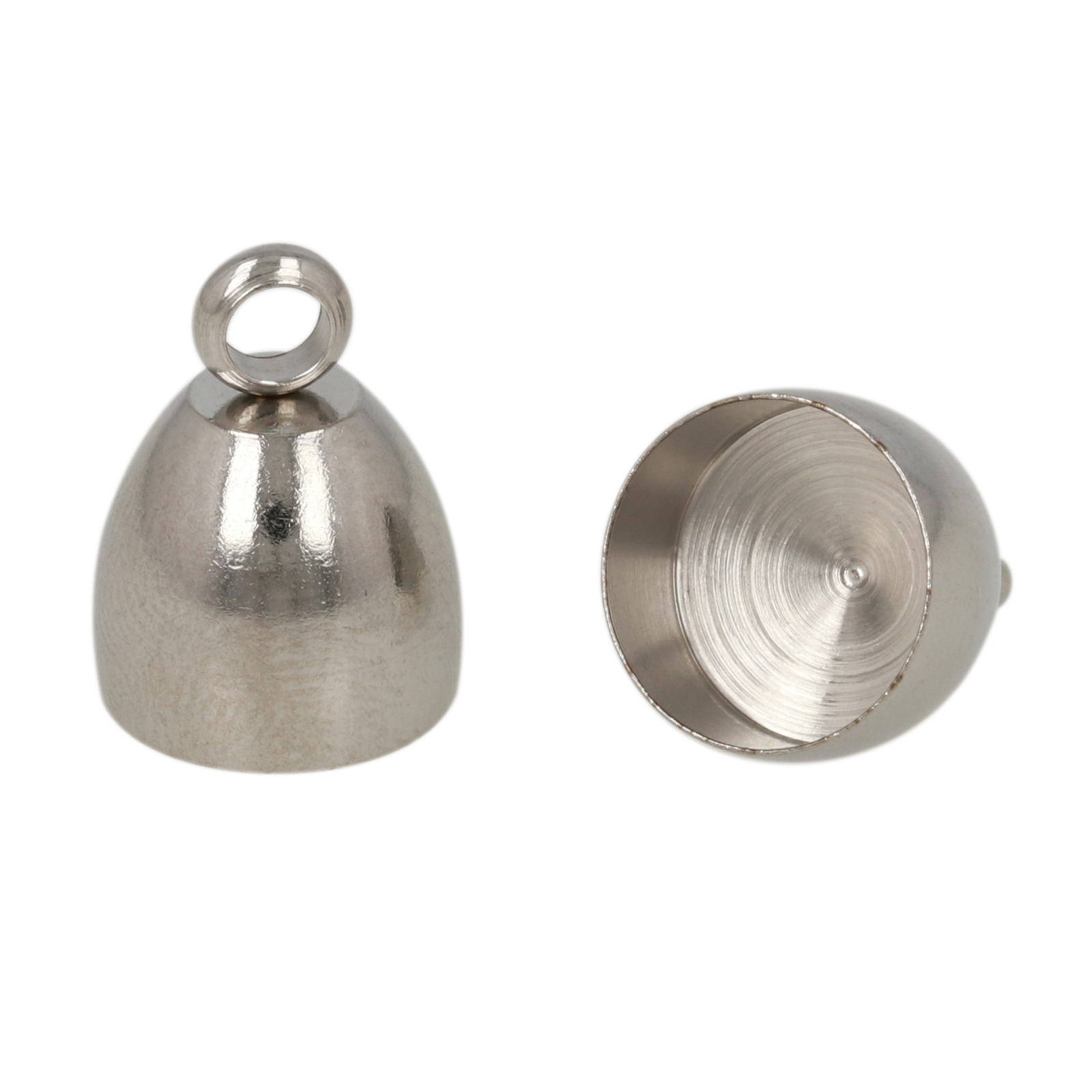 edelstahl endkappe 15x11mm (10mm inneren) | 4st