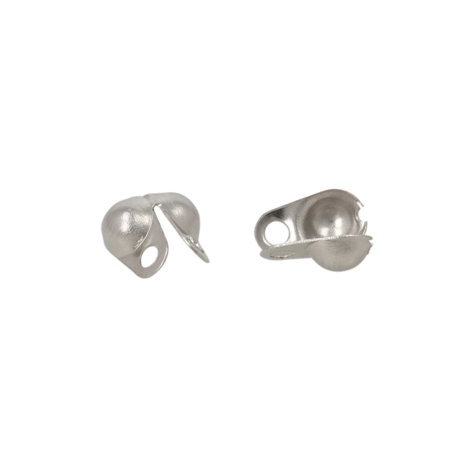 stainless steel ball chain crimp end 9x5mm (width 5mm) | 50pc
