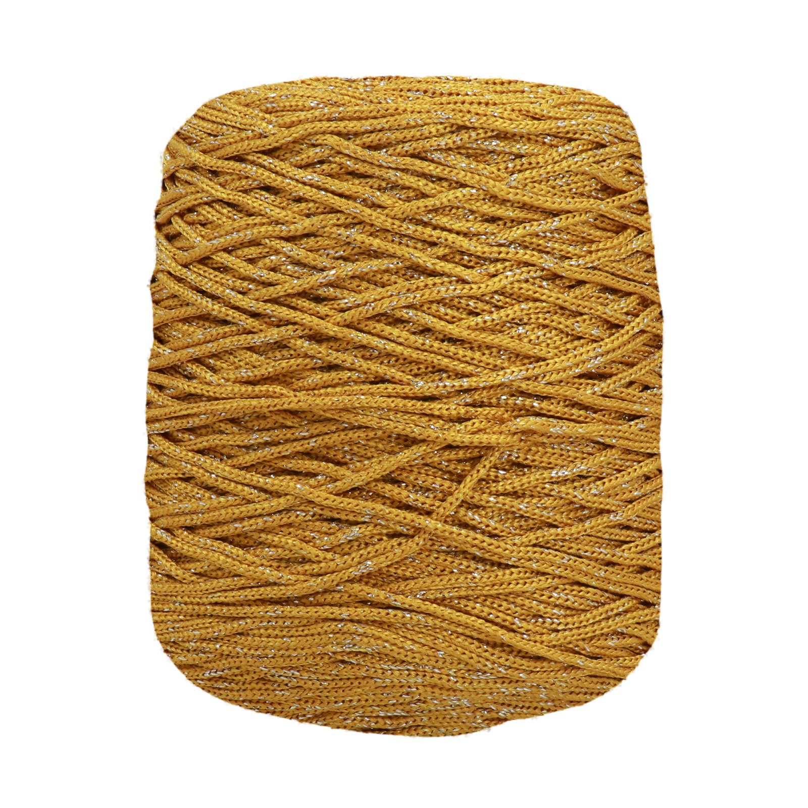 hobbybag thai tender lux - gelbes gold lurex silber - 500gr | 1st