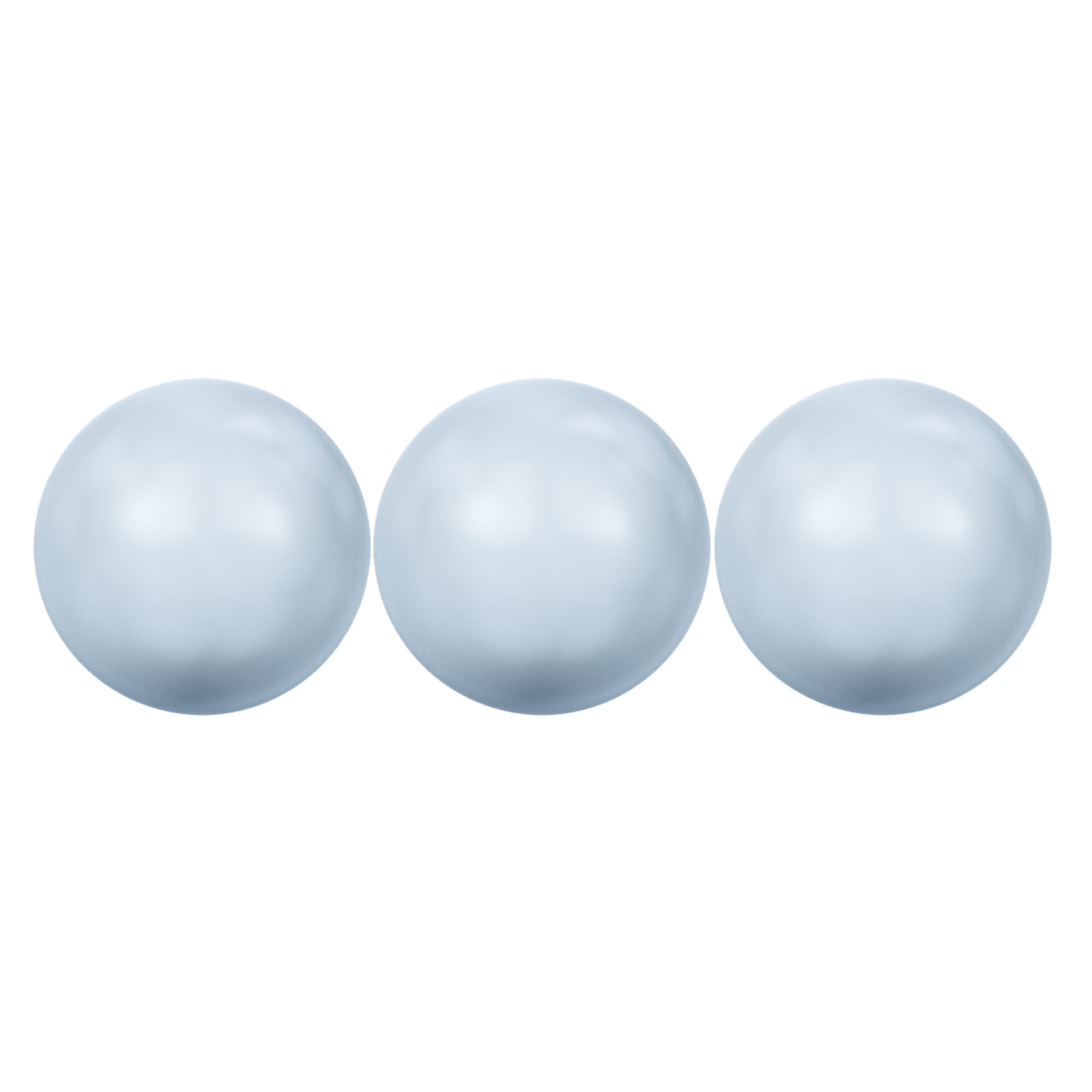 round pearl (5810) light blue 10mm | 5pc