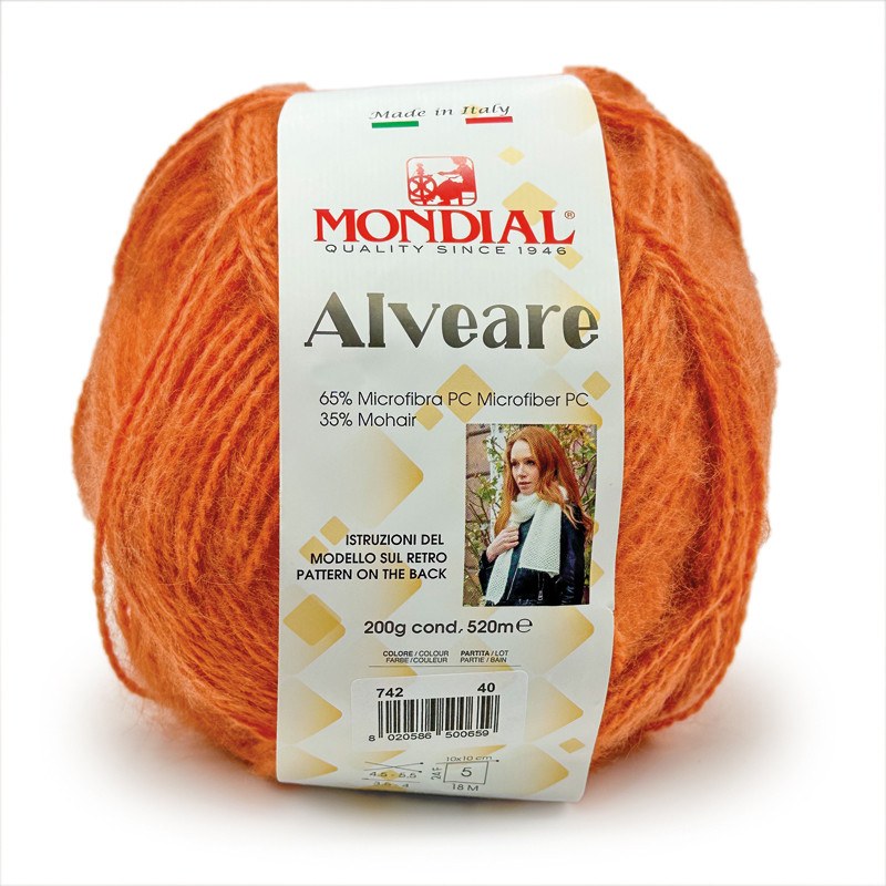 alveare mondial - apricot (742) - 200gr (520mt) | 1pc