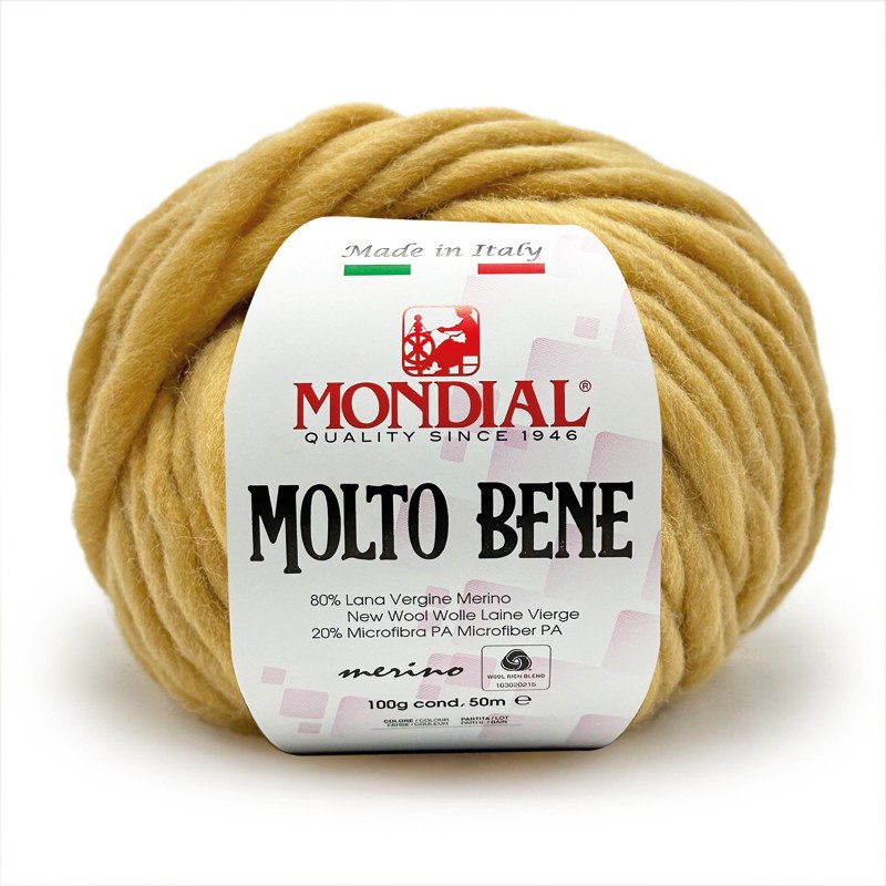 molto bene mondial - camel (909) - 100gr (50mt) | 1pc