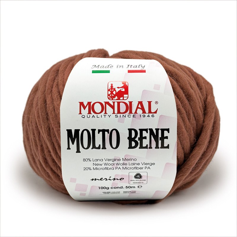 molto bene mondial - kakao (910) - 100gr (50mt) | 1st