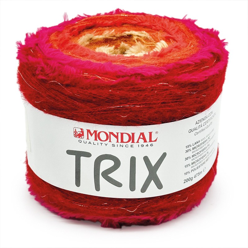 trix mondial - brick/mustard/red(757) - 200gr (475mt) | 1pc