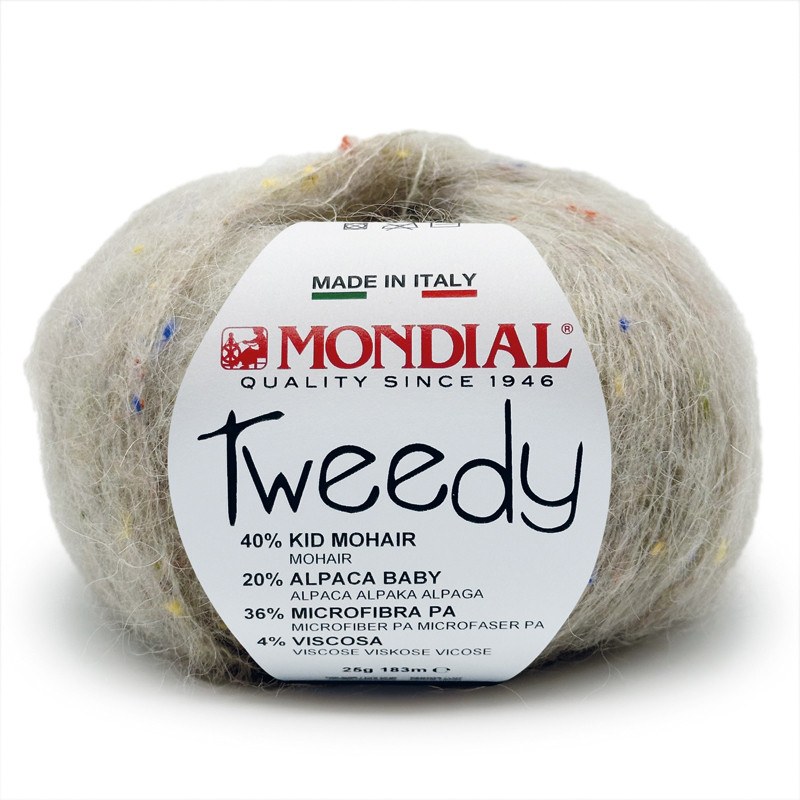 tweedy mondial - beige (701) - 25gr (183mt) | 1pc