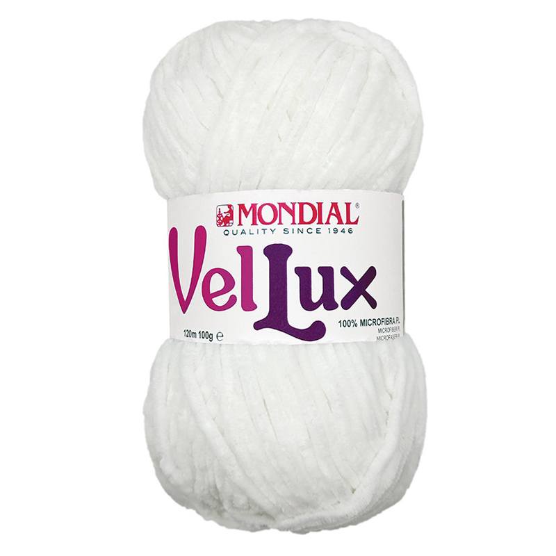 vellux mondial - white (294) - 100gr (120mt) | 1pc