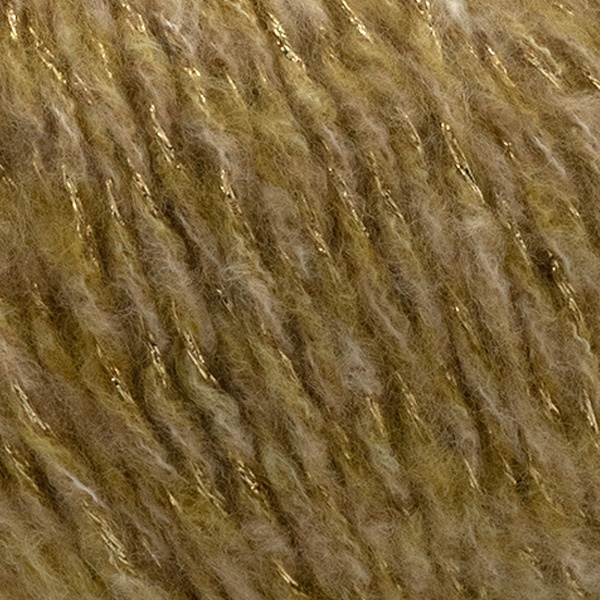 laines du nord chaska - braun lurex gold (4) - 50gr (125mt) | 1st