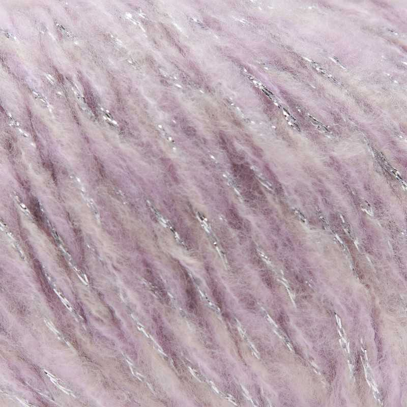 laines du nord chunky degradé - antikrosa lurex silber (8) - 50gr (125mt) | 1st