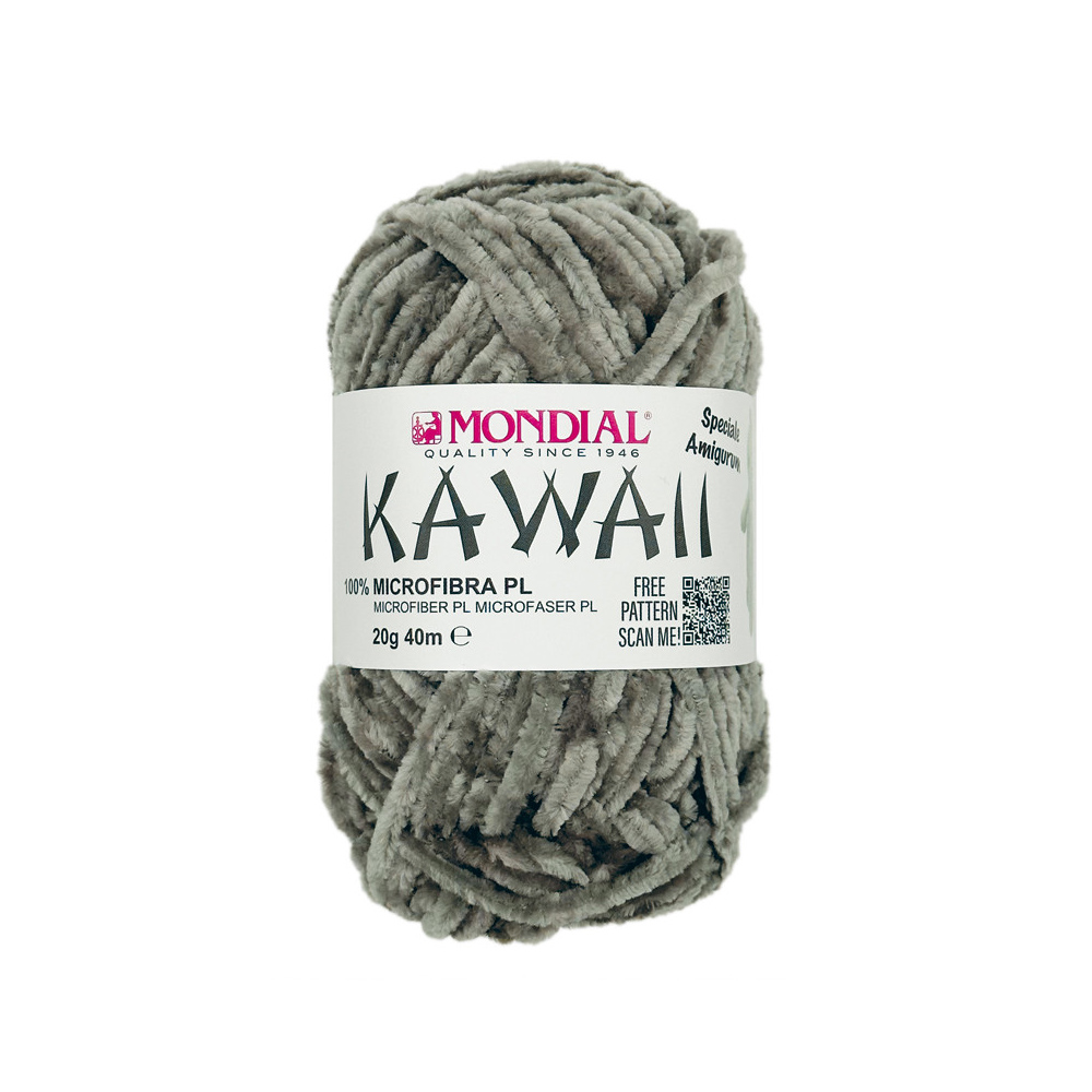 kawaii mondial - dark grey (734) - 20gr (40mt) | 1pc