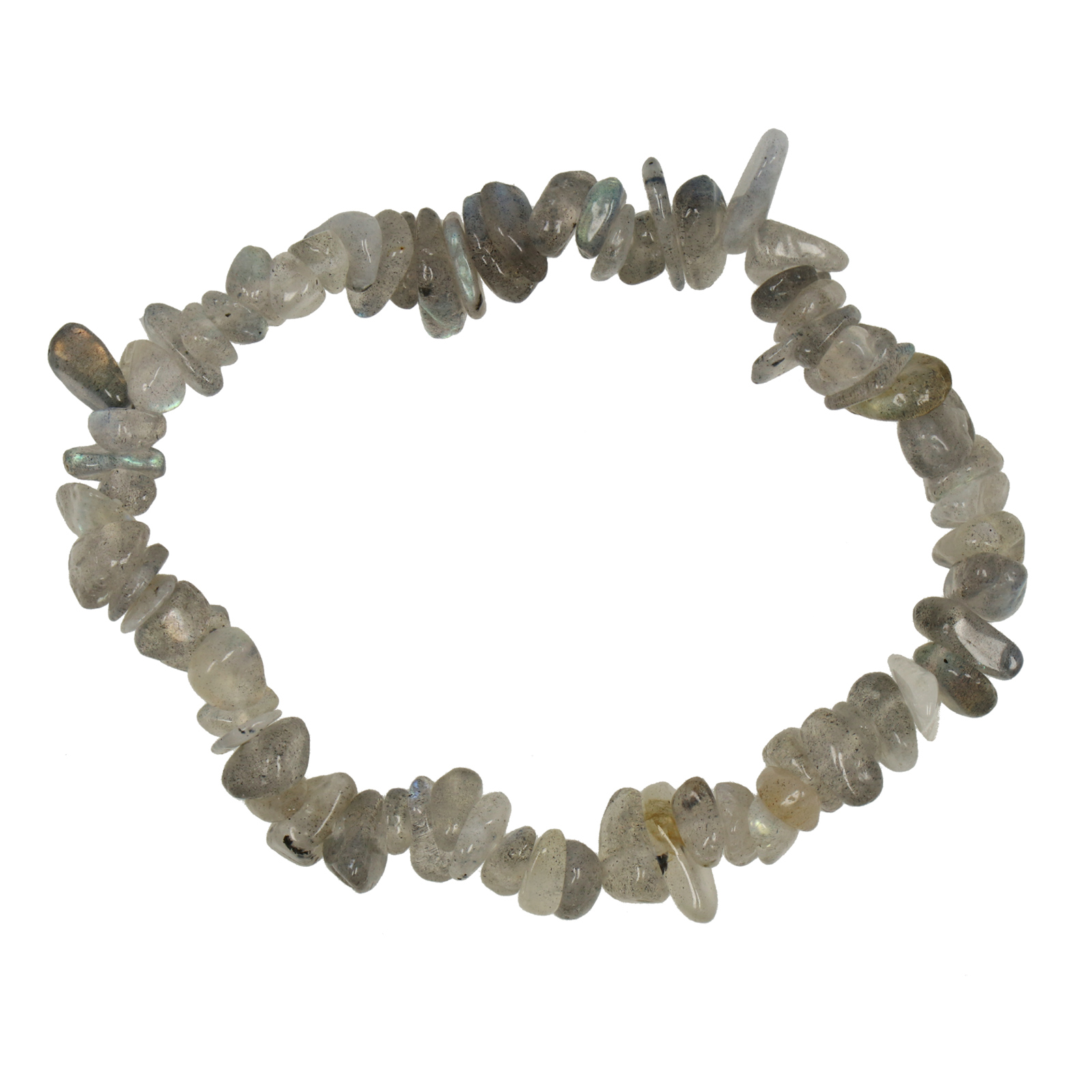 citrin quartz elastic bracelets chips 5-10mm | 1pc
