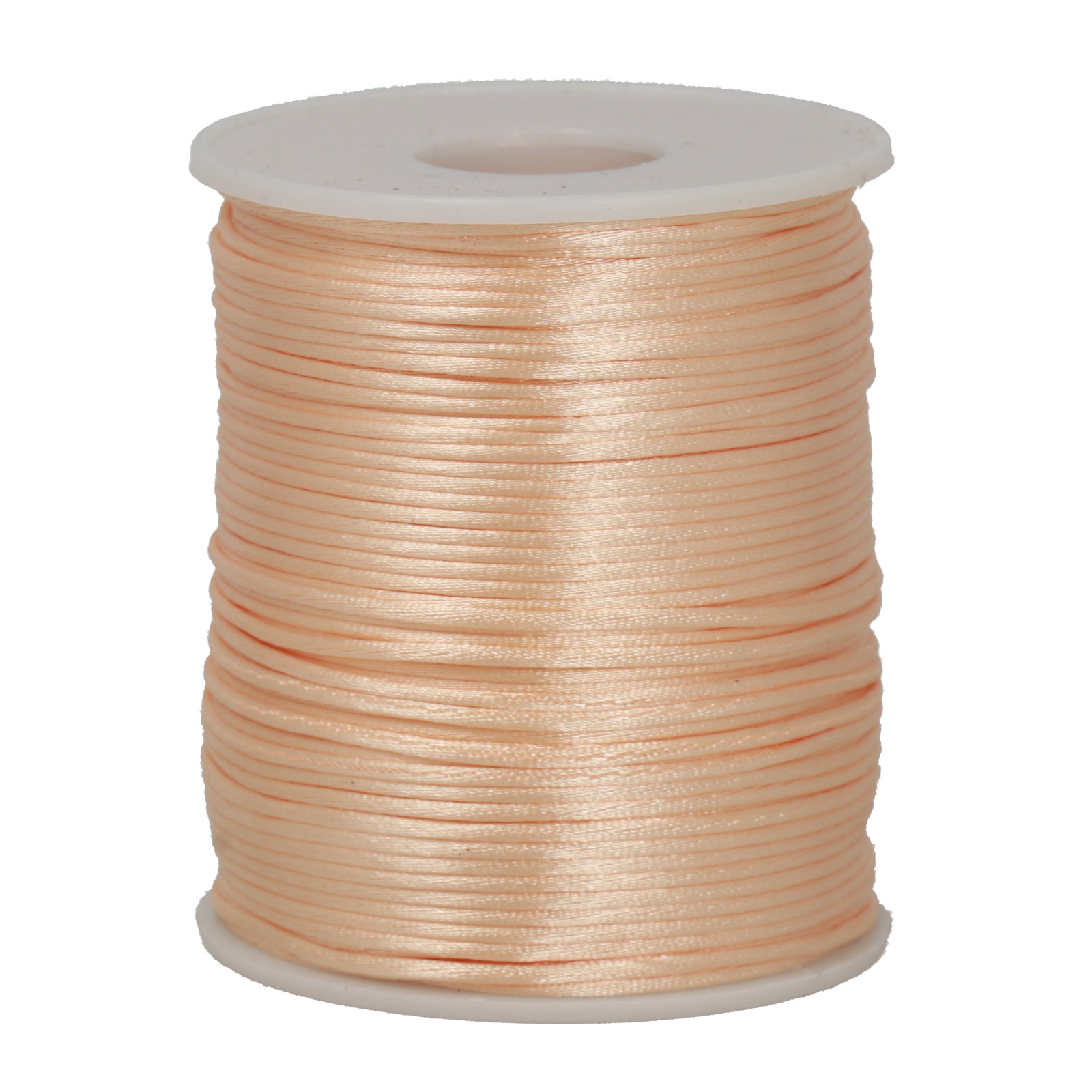 peach rattail cord 1,5mm - 100mt spool | 1pc