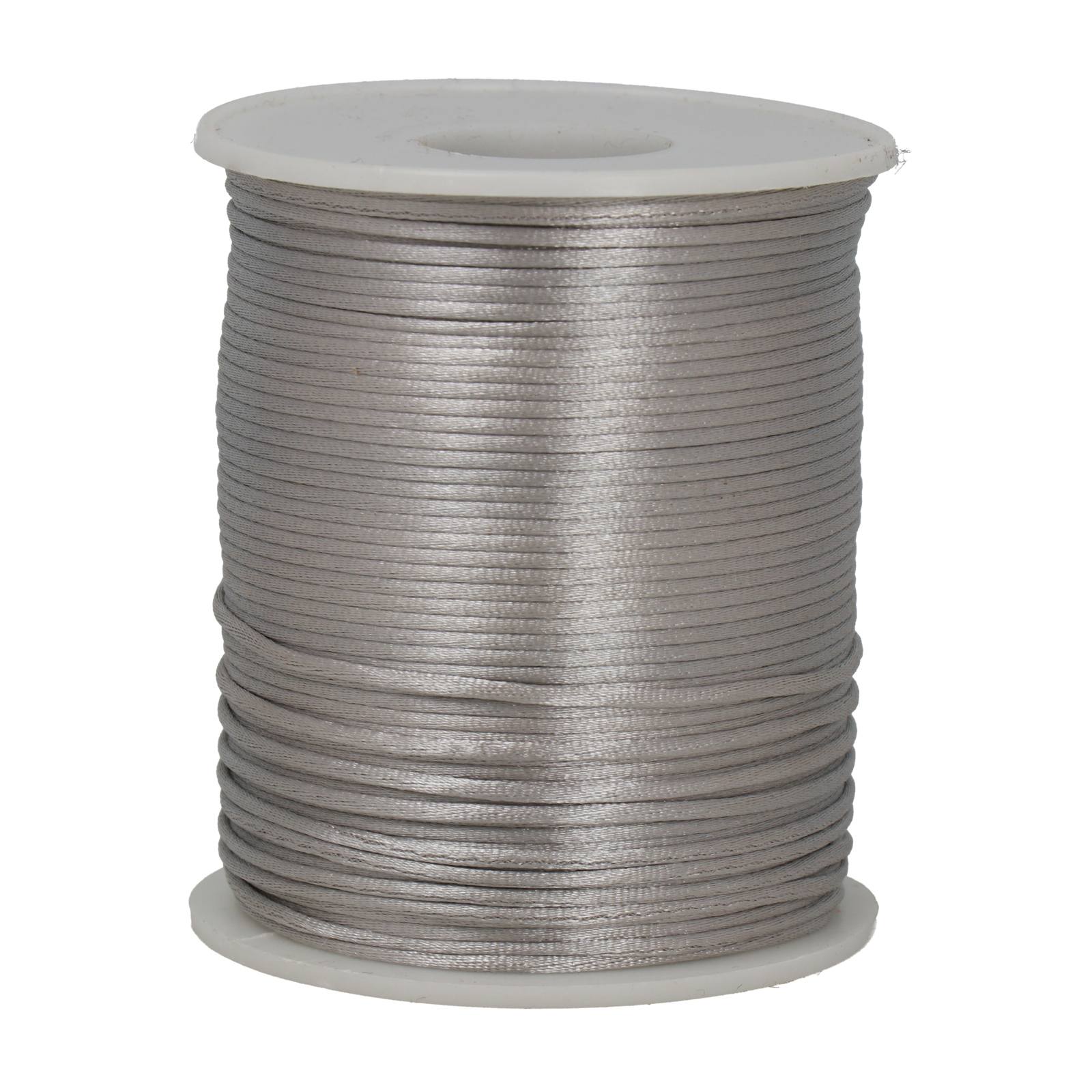 satinschnur silber 1,5mm - spule 100mt | 1st