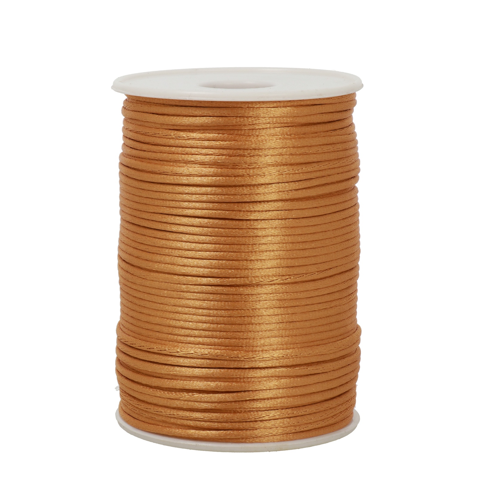 gold rattail cord 2mm - 100mt spool | 1pc