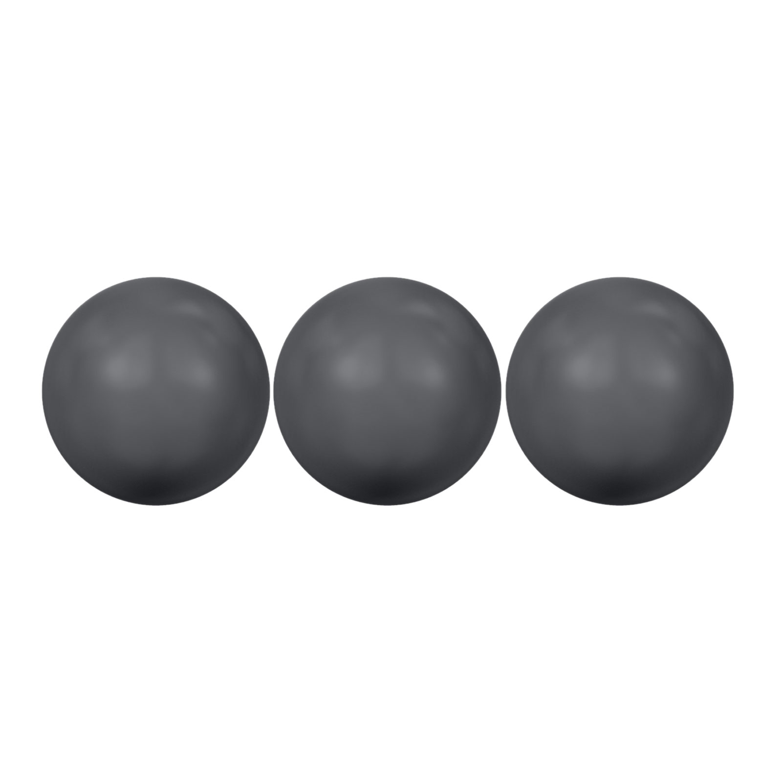 runde perlen (5810) dark grey 8mm | 10st