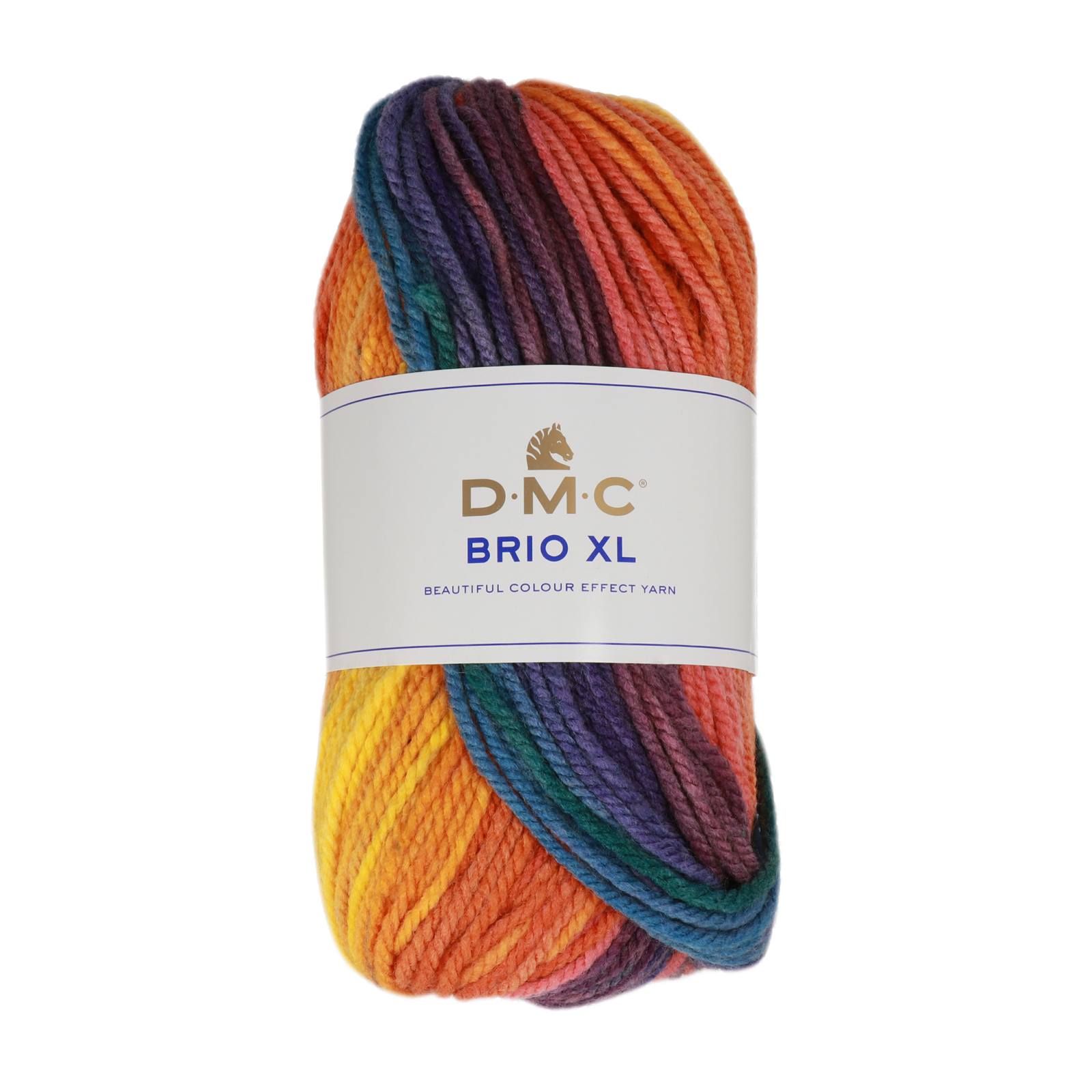 dmc brio xl - yellow/blue/green (400) - 100gr (115m) | 1pc