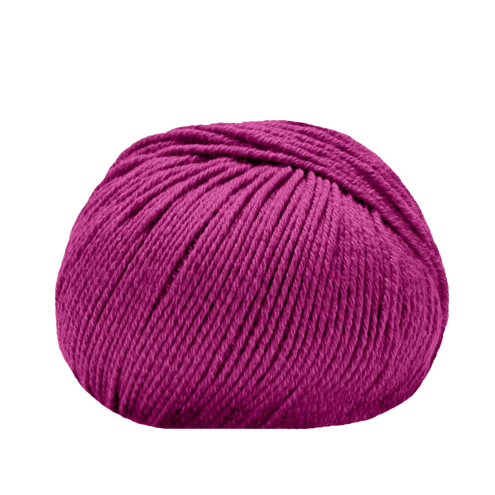 lana gatto merinocot - fuchsia (13907) - 50gr (125mt) | 1pc