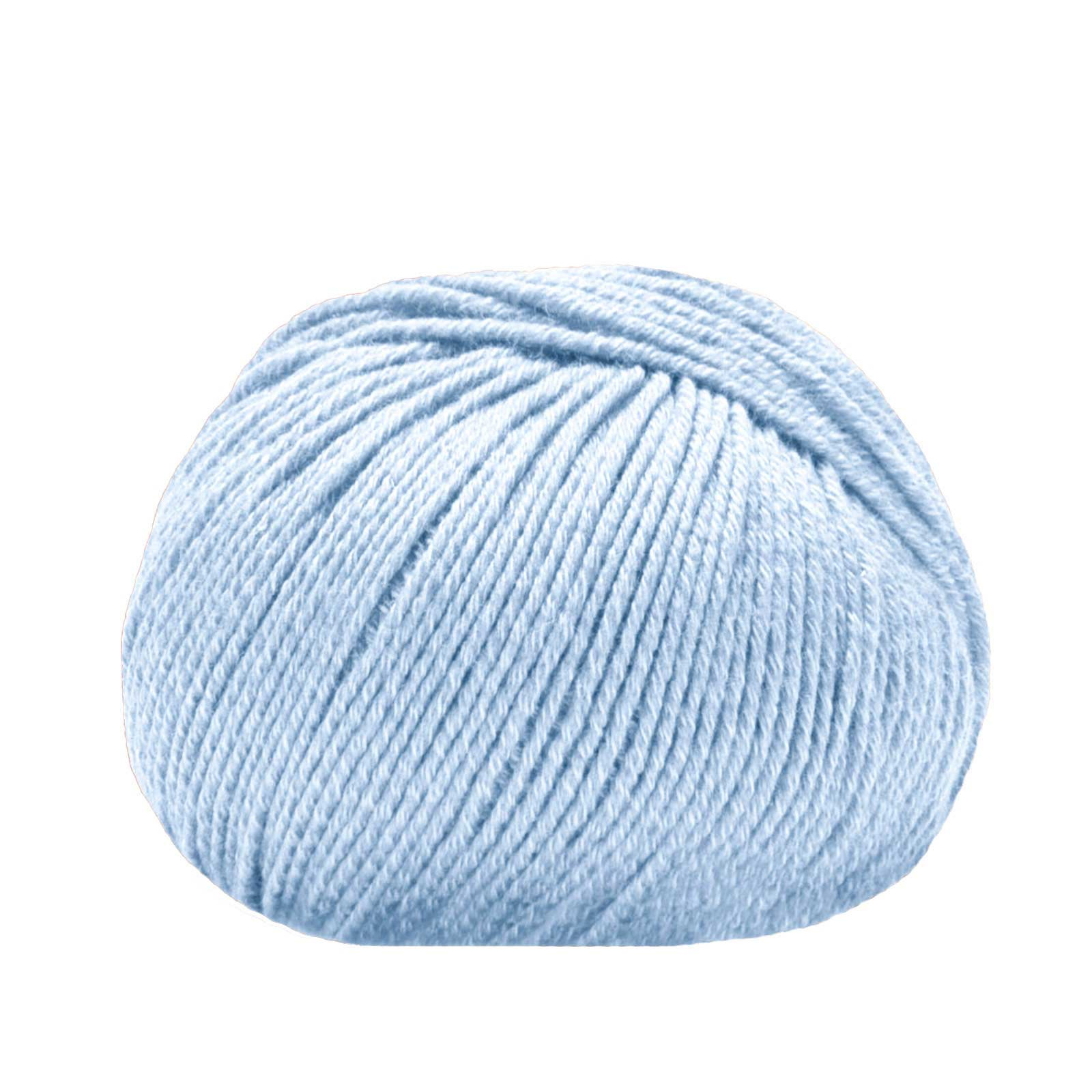 lana gatto merinocot - sky (14534) - 50gr (125mt) | 1pc