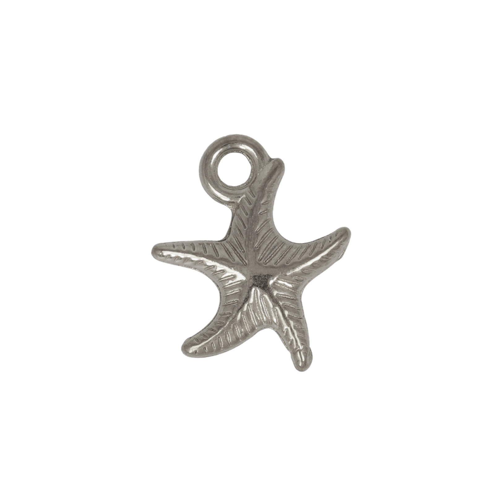 stainless steel starfish charm 16x12mm | 2pc