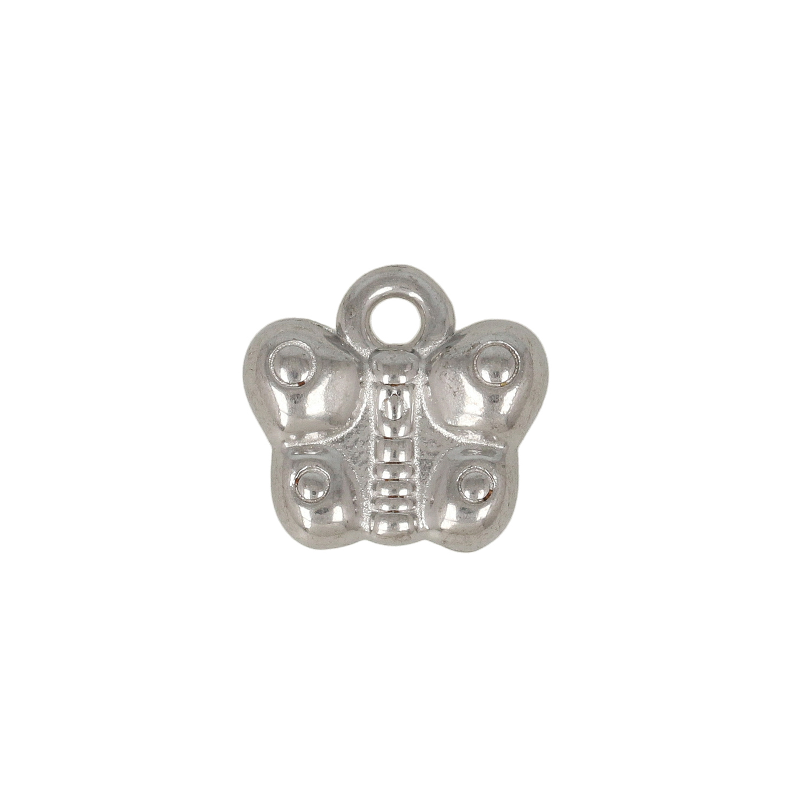 stainless steel butterfly charm 12,5x9mm | 2pc