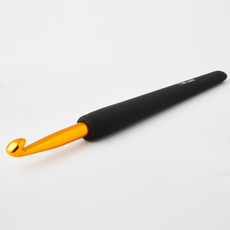 knitpro gold aluminium crochet hook 5,50mm | 1pc