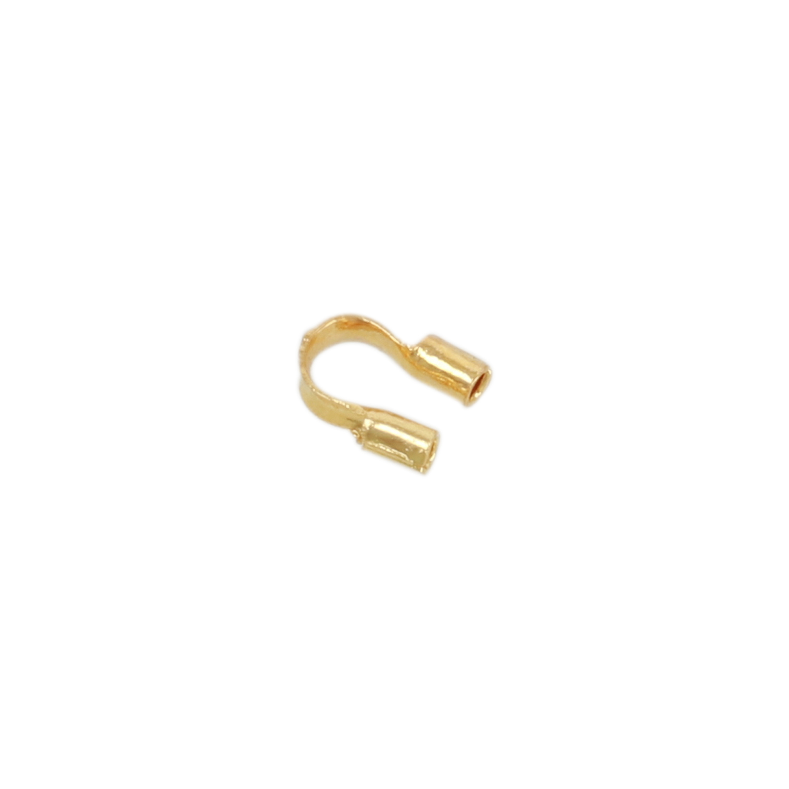 gold plated wire protectors - wire thickness 0,5mm | 100pc