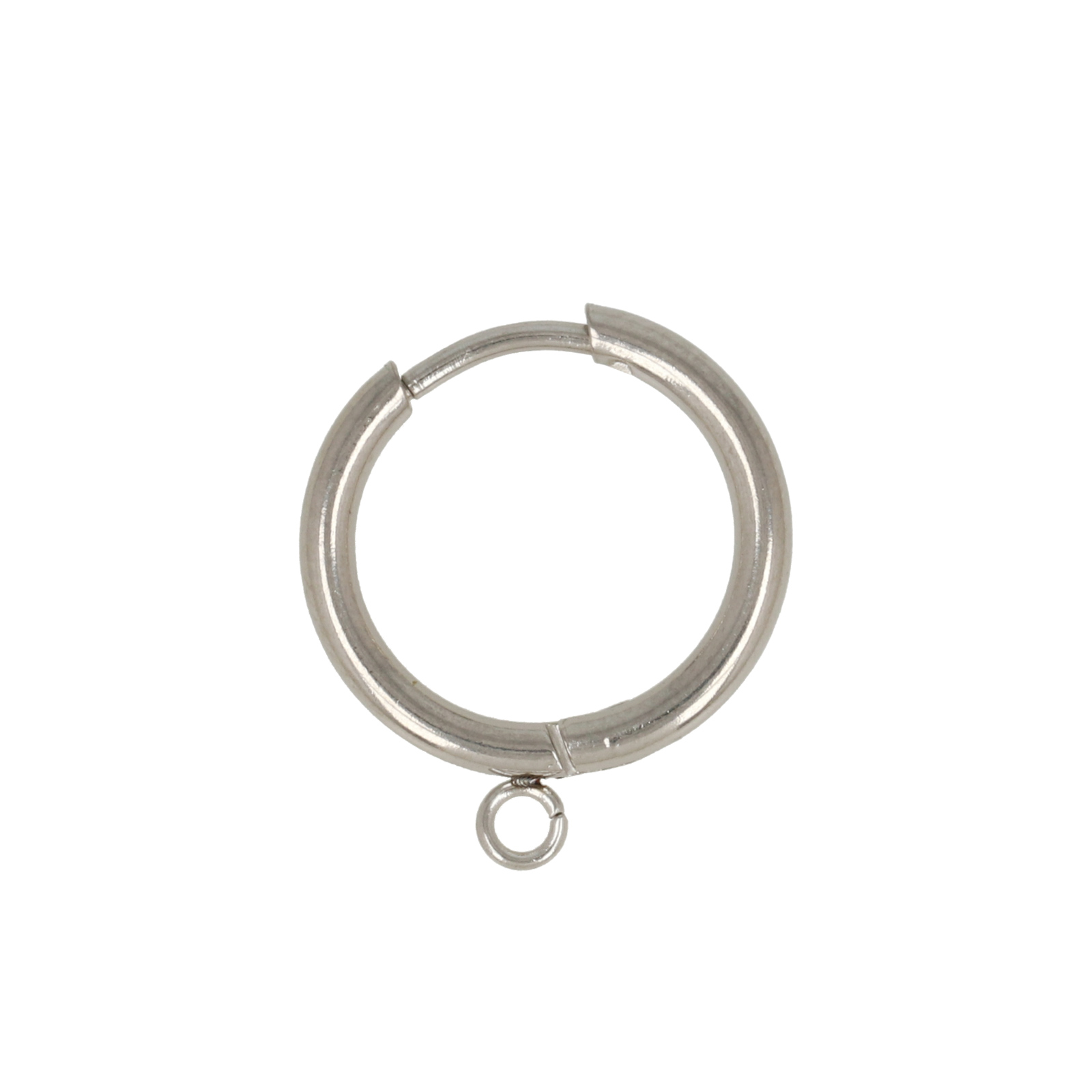 stainless steel circle hoop earring 16mm | 4pc