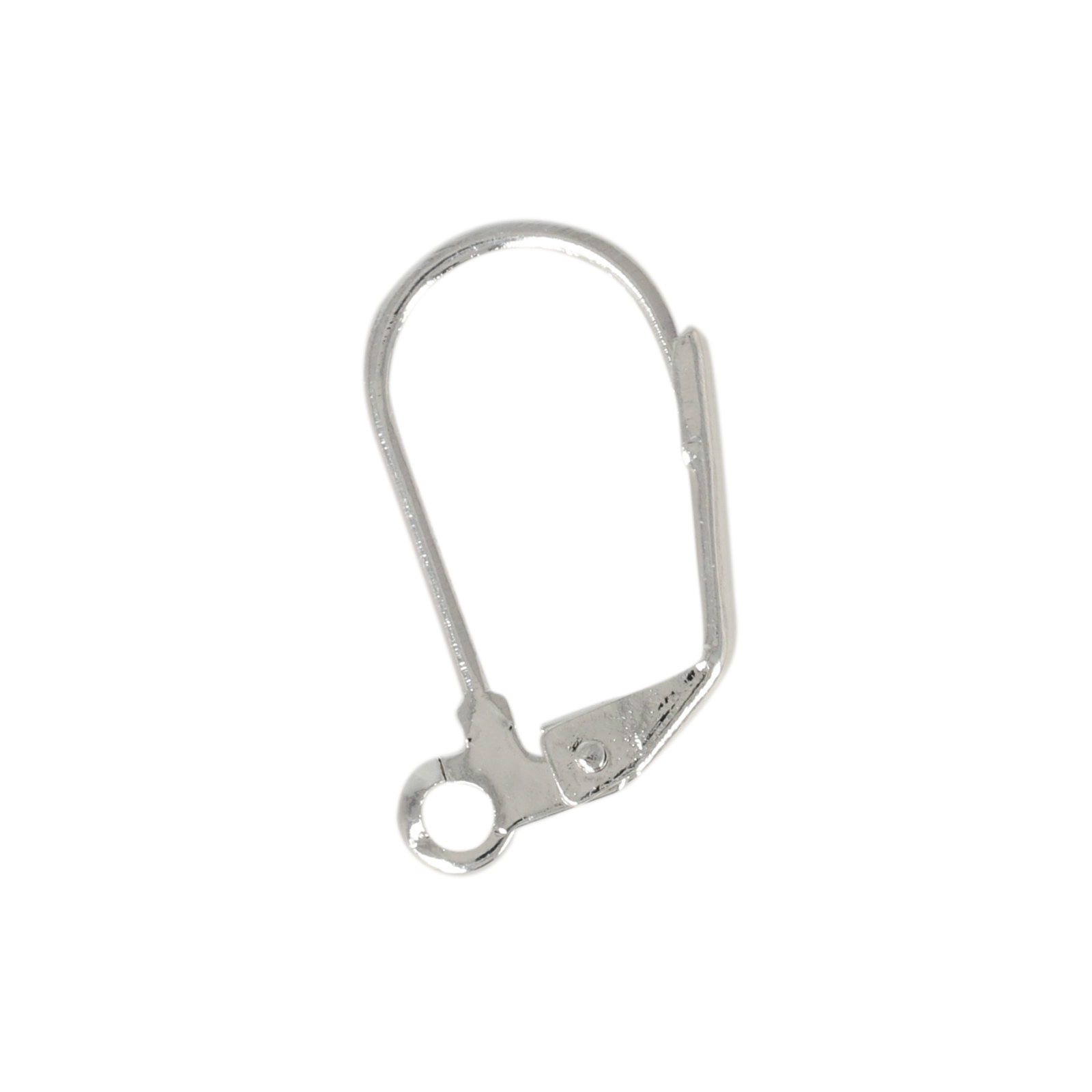 silver plated leverback 18mm | 10pc