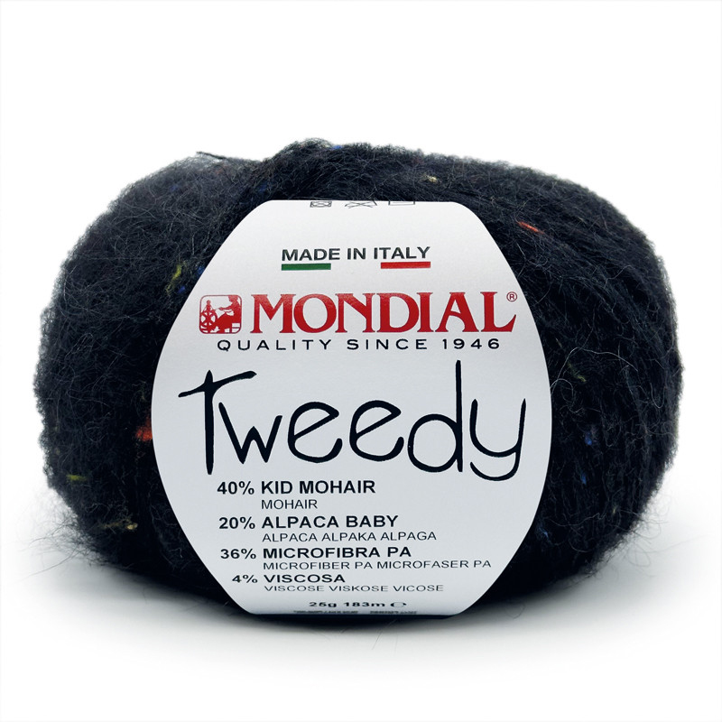 tweedy mondial - schwarz (711) - 25gr (183mt) | 1st