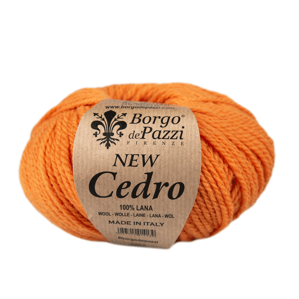 borgo de' pazzi new cedro - orange (52) - 50gr (100mt) | 1pc