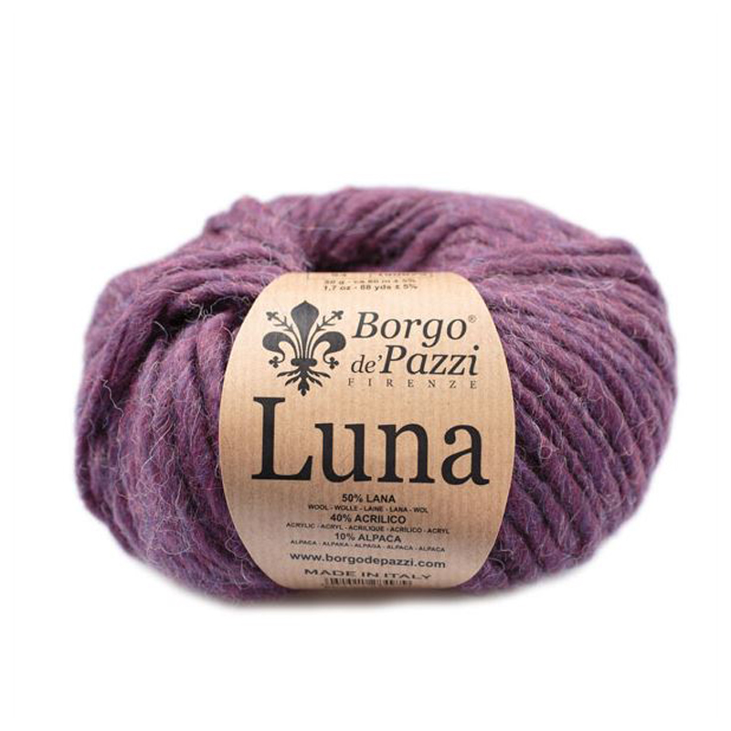 borgo de' pazzi luna - purple (54) - 50gr (80mt) | 1pc