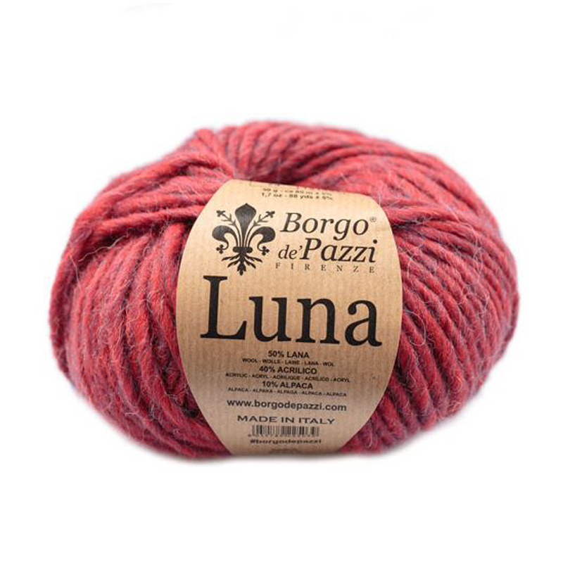 borgo de' pazzi luna - red (74) - 50gr (80mt) | 1pc
