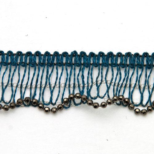 gritty trim petroleum blue 12mm | 50cm